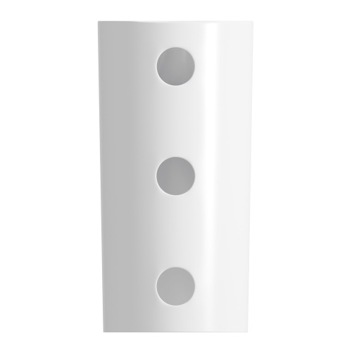 Раковина из сантехнического фарфора Wellsee Callipy Art 32890100S 42х42 напольная цвет белый глянцевый 1 отверстие под смеситель - фото 4 Раковина из сантехнического фарфора Wellsee Callipy Art 32890100S 42х42 напольная цвет белый глянцевый 1 отверстие под смеситель - фото 4