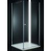 Душевой уголок Cezares ELENA ELENA-W-A-1-80-P-Cr-R 80х80 стекло рифленое профиль хром глянцевый без поддона