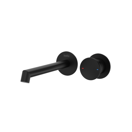 Смеситель Teska ARTE E5508 встраиваемый в стену черный без термостата