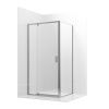 Душевой уголок Ambassador Elysium 111021102KX-90KX 90х80 стекло прозрачное профиль хром без поддона