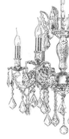 Люстра подвесная Lucia Tucci Barletta Antique (Барлетта Антикуе) Barletta 122.6 Antique
