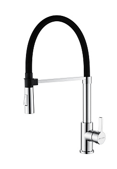 Смеситель для кухни Paulmark HALT Ha214021-CR на раковину хром без термостата