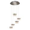 Светильник подвесной Delight Collection Diamond cut (Диамонд цут) MD21020075-5A satin nickel