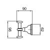Крючок Webert Armony AM500401010