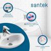 Раковина из сантехнического фарфора Santek Ирис 1WH110514 40х40 подвесная цвет белый 1 отверстие под смеситель