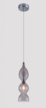 Светильник подвесной Crystal Lux Iris (Ирис) Iris SP1 B Smoke
