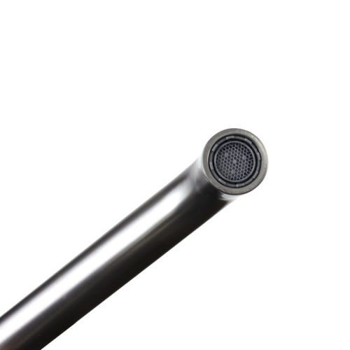 Смеситель для раковины Bronze de Luxe OMG! 9007GM-G встраиваемый в стену серый - фото 5