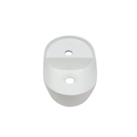 Раковина из сантехнического фарфора Melana 78352-805 40х30 накладная цвет белый 1 отверстие под смеситель