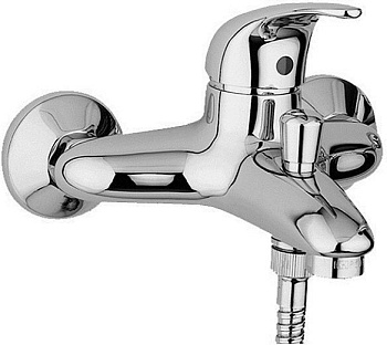 Смеситель для ванны с душем Paffoni Nettuno Due ND022CR настенный хром без термостата