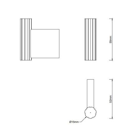 Крючок Decor Walther OF.LINE 670120