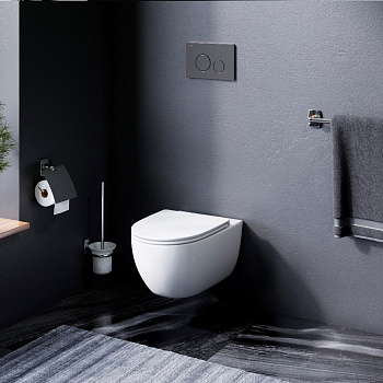 Комплект унитаз с инсталляцией с клавишей смыва Am.Pm Awe IS49038.111700 Комплект унитаз с инсталляцией с клавишей смыва Am.Pm Awe IS49038.111700