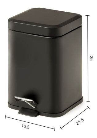 Ведро мусорное Gedy Argenta 2209(14)