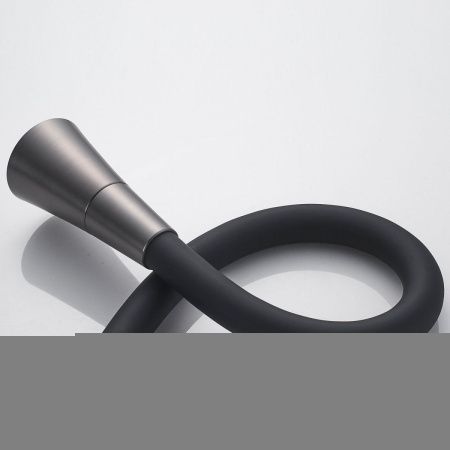 Смеситель для кухни Shevanik S543T-3 на мойку черный/оружейная сталь