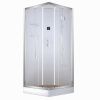 Душевая кабина Acquazzone Quoris 100 100х100 квадратная с крышей ориентация универсальная