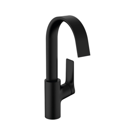 Смеситель Hansgrohe Vivenis 75032670 на раковину/столешницу черный матовый