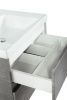 Тумба под раковину Art&Max TECHNO AM-Techno-700-2C-SO-FC305 70х50 подвесная цвет серый