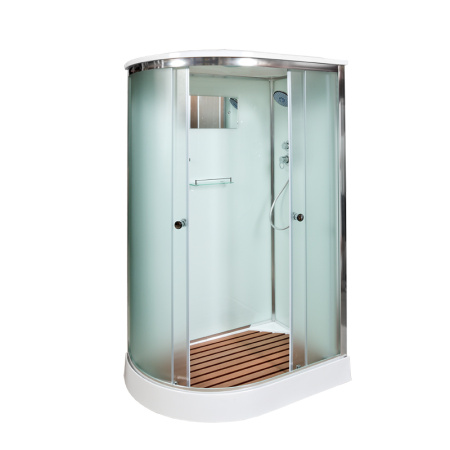 Душевая кабина AvaCan D102SR 120х80 асимметричная с крышей ориентация правая