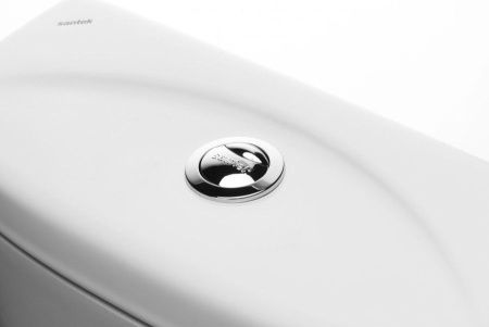 Унитаз-компакт напольный с бачком Santek Анимо 1WH302137 белый с сиденьем микролифт каскадный смыв