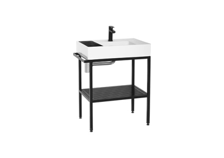 Тумба с раковиной Creavit Arya AR065-M+AR065 68x85