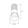 Светильник встраиваемый Designled Micro (Мицро) 00-00020325