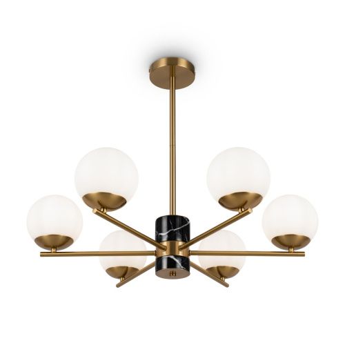 Светильник подвесной Freya Marble Modern FR5230PL-06BS - фото 3