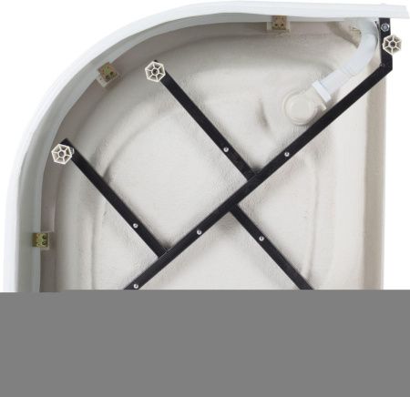 Душевой поддон акриловый Aquanet Optimal 00293357 90х90 белый без каркаса