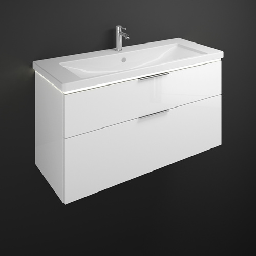 Тумба с раковиной Burgbad Eqio SEZA123F2009C0001*1 123х49х66 подвесная