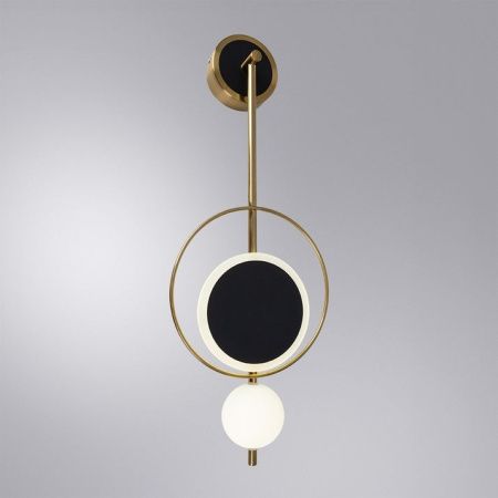Светильник настенный Arte Lamp Polaris (Поларис) A2604AP-7BK