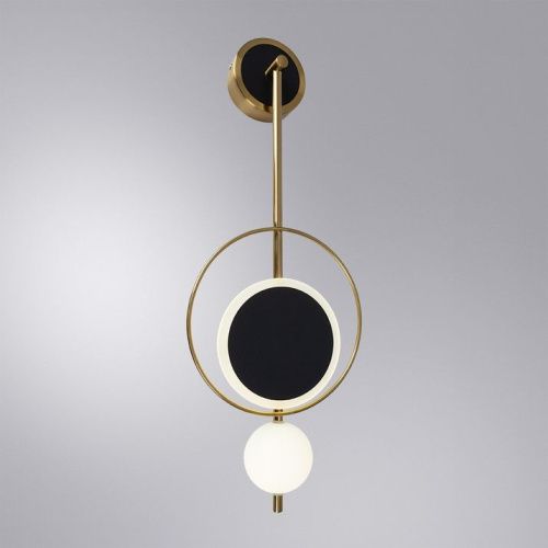 Светильник настенный Arte Lamp Polaris (Поларис) A2604AP-7BK - фото 2