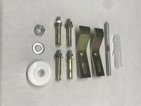 Раковина из санфаянса CeramaLux 500V 37х40 подвесная цвет белый 1 отверстие под смеситель