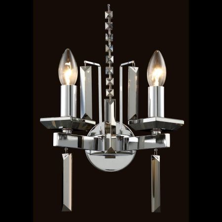 Бра Crystal Lux Marron (Маррон) Marron AP2 Chrome