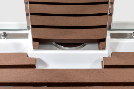 Душевая кабина AvaCan Z122MTSTEAM 120х90 прямоугольная с крышей ориентация универсальная