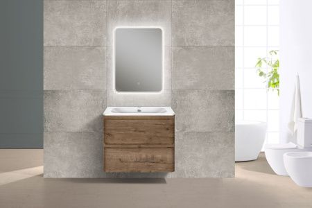 Тумба под раковину Vincea Vico VMC-2V600VO 60х50 подвесная цвет коричневый