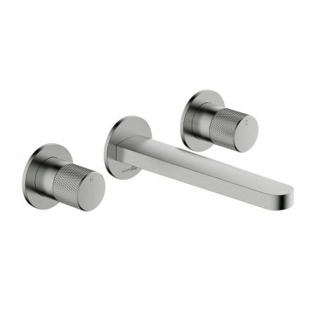 Смеситель для раковины Wasserkraft Tauber 6400 6445 встраиваемый в стену никель