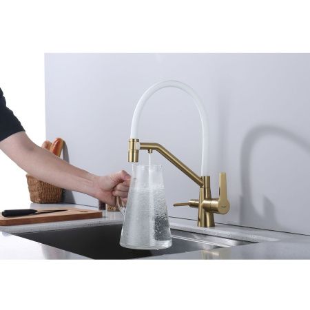 Смеситель для кухни Raglo R80 R80.62.03 на мойку золото