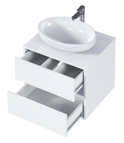 Тумба под раковину 1MarKa Veil Ц0000034031 60х50х50 цвет белый - фото 4