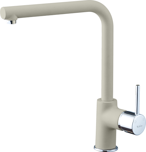 Смеситель для кухни Rivelato 9021603 topazio cromo на мойку хром/бежевый - фото 2