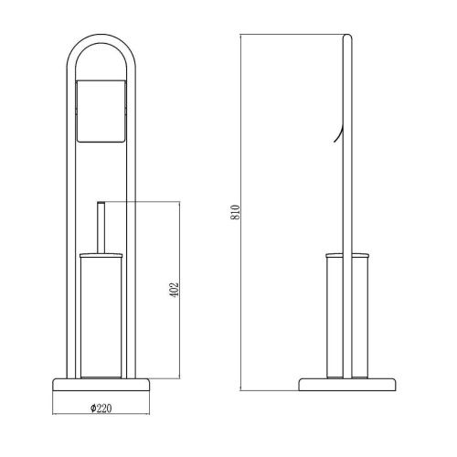 Стойка Savol S-00Y708 - фото 3