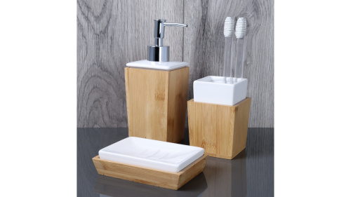 Стакан для зубных щеток Fixsen Wood FX-110-3 - фото 2