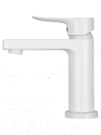 Смеситель Wonzon & Woghand WW-A40222-MW на раковину белый