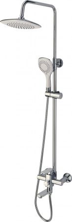 Душевая стойка Fmark FM2402 настенная цвет хром