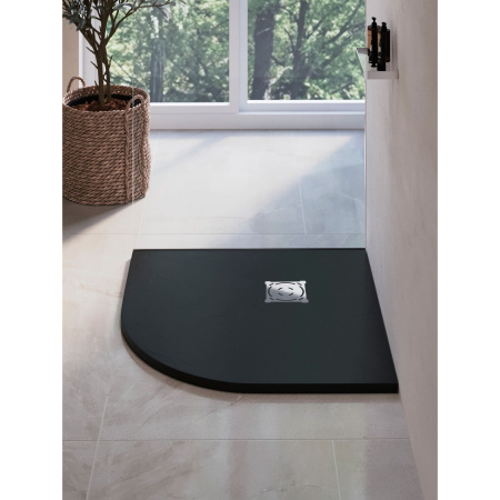 Душевой поддон RGW Stone Tray 16153099-02 90х90 искусственный камень серый без ножек