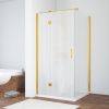 Душевой уголок Vegas-Glass AFP-Fis TUR+NOVO AFP-Fis TUR NOVO h1890 80*120 09 02 L 80х120 стекло рифленое профиль золото глянцевое без поддона