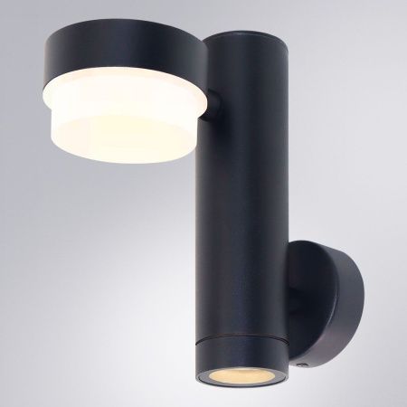 Уличный настенный светильник Arte Lamp Budapest (Будапест) A2362AL-2BK