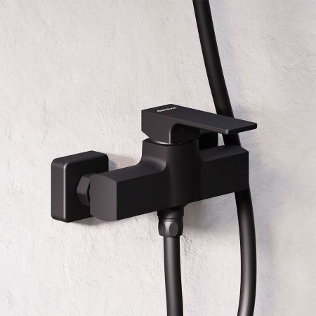 Смеситель для душа Damixa Gala 532000300 настенный черный