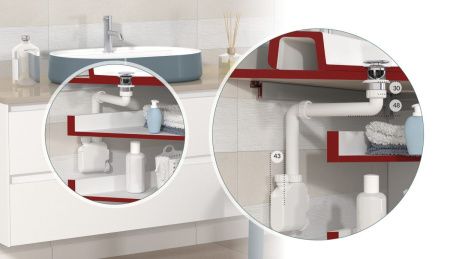 Сифон для раковины OMP Tea 1650.500.5