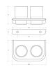 Стакан CEZARES LINER LINER-TUMDS-GM