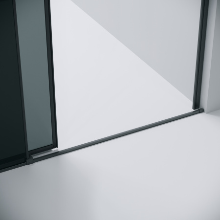 Душевая дверь Grossman Galaxy 100.K33.01.130.42.10 130х195 стекло тонированное профиль графит