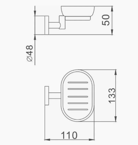 Мыльница D-Lin D220100 - фото 2