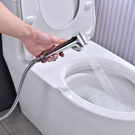 Гигиенический душ со смесителем Rose R235 хром